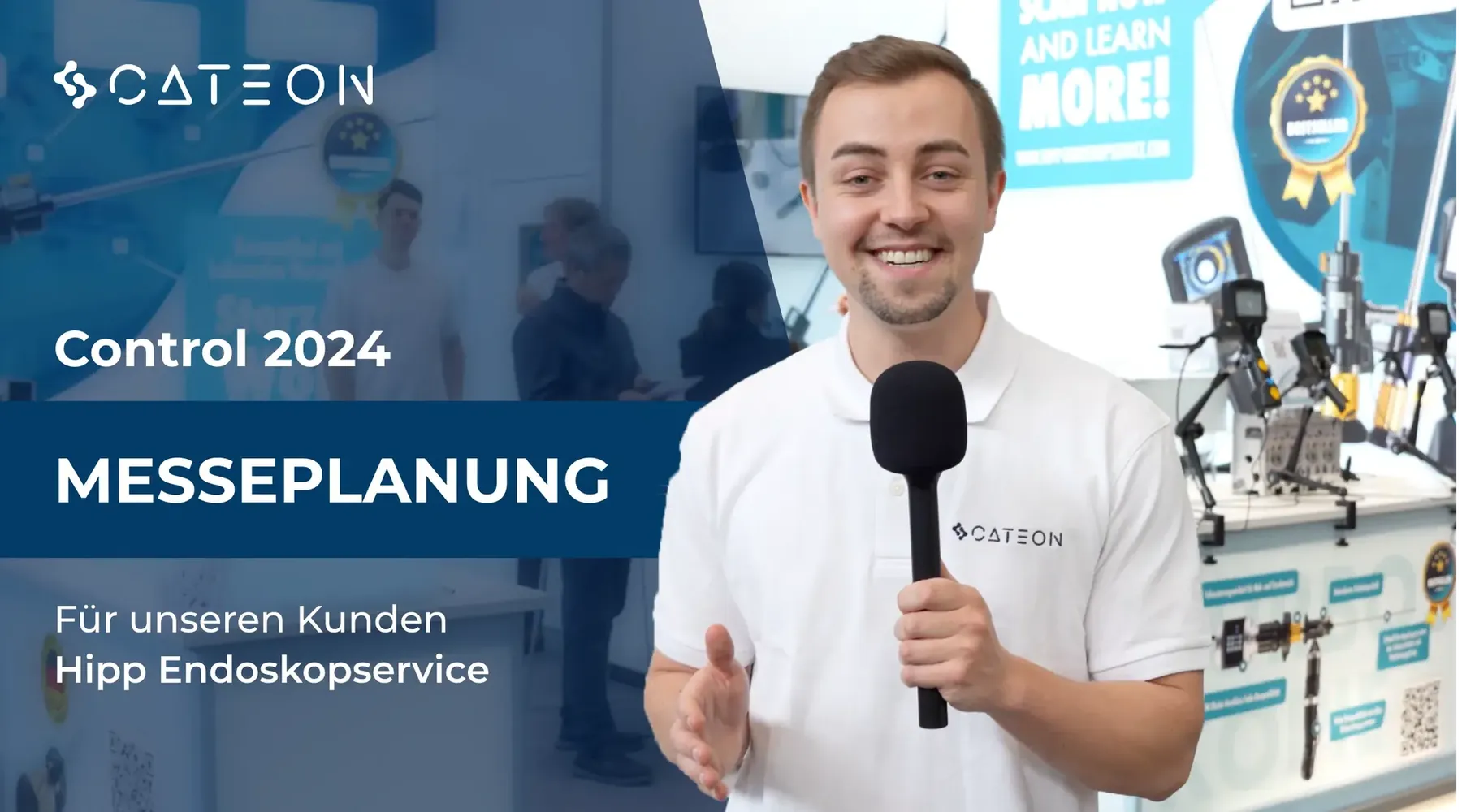 Messeplanung Control 2024 f&uuml;r Hipp Endoskopie Service &ndash; Video-Vorschau