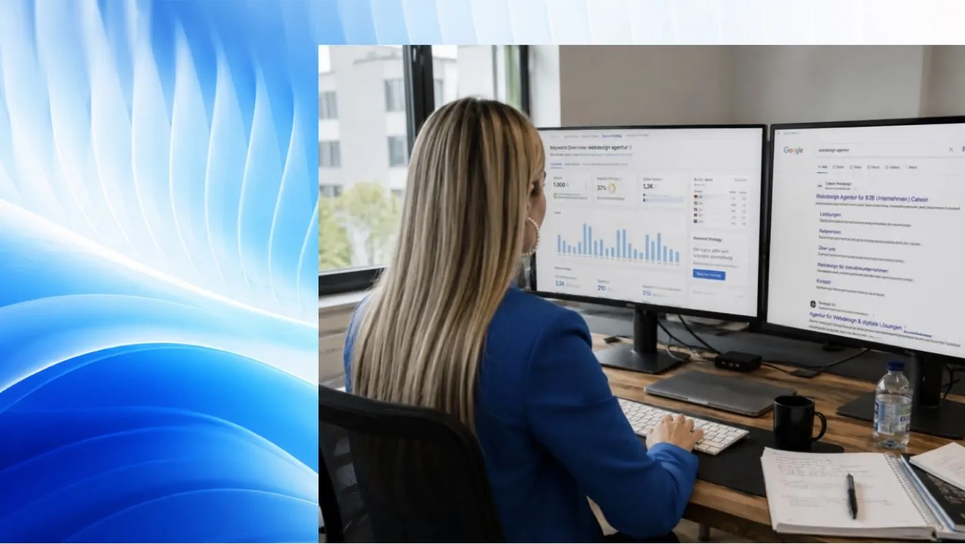 Tracking-Konzept: KPI-Dashboard-Planung – Cateon