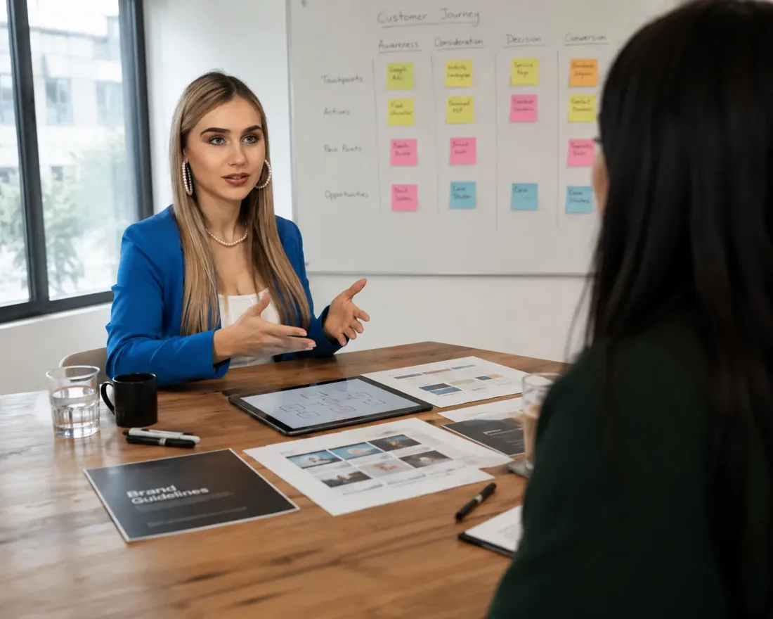Strategie-Workshop mit Customer-Journey-Mapping – Cateon strategisches Webdesign