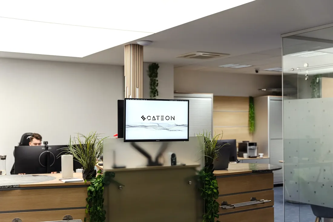 Cateon Büro – Eingangsbereich
